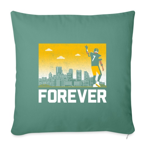 7 Forever - Throw Pillow Cover 17.5” x 17.5”