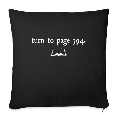 turn to page 394 - Throw Pillow Cover 17.5” x 17.5”