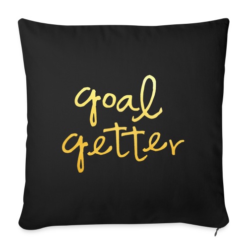 Motivation Yellow Quotes - Throw Pillow Cover 17.5” x 17.5”