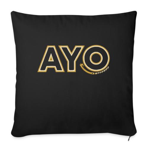 AyoGaming's Logo v1 - Throw Pillow Cover 17.5” x 17.5”