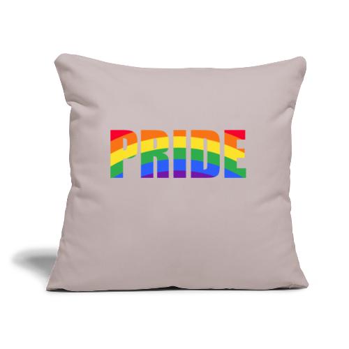 Pride - LGBTQIA - Afrinubi - Throw Pillow Cover 17.5” x 17.5”
