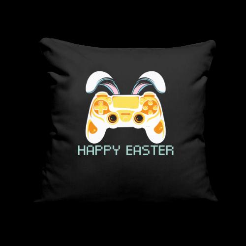 Happy Easter Gamer - Throw Pillow Cover 17.5” x 17.5”