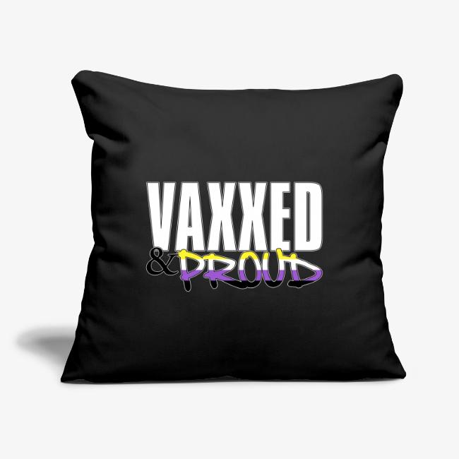 Vaxxed & Proud Nonbinary Pride Flag