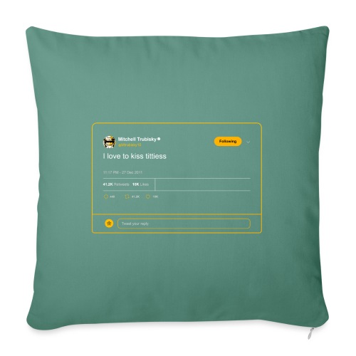 ILTKT Tweet - Throw Pillow Cover 17.5” x 17.5”