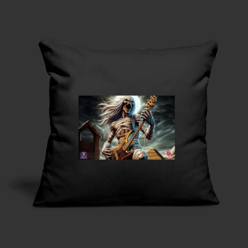 Monster Mosh 2024 Tour Ahy Bass Guitar #D-001L - Throw Pillow Cover 17.5” x 17.5”