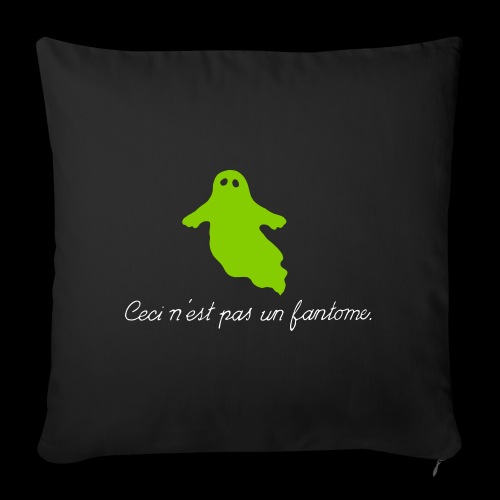 A Treachery of Ghosts - Throw Pillow Cover 17.5” x 17.5”