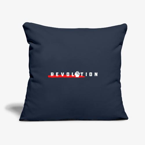 REVOLUTION - Throw Pillow Cover 17.5” x 17.5”