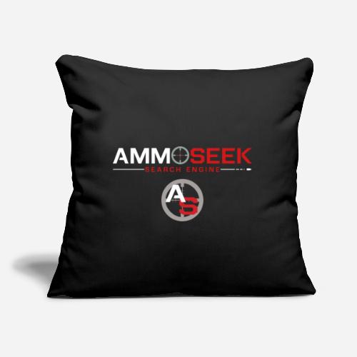 AmmoSeek Combo Logo - Throw Pillow Cover 17.5” x 17.5”
