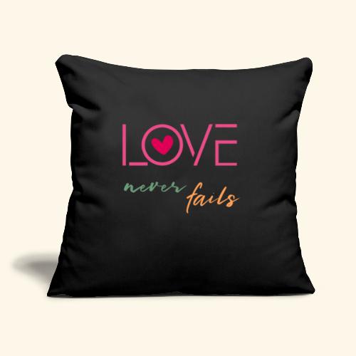 1 01 love - Throw Pillow Cover 17.5” x 17.5”