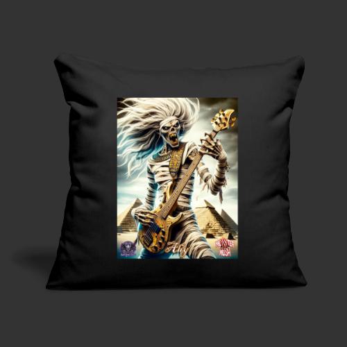Monster Mosh 2024 Tour Ahy Bass Guitar #D-003B - Throw Pillow Cover 17.5” x 17.5”