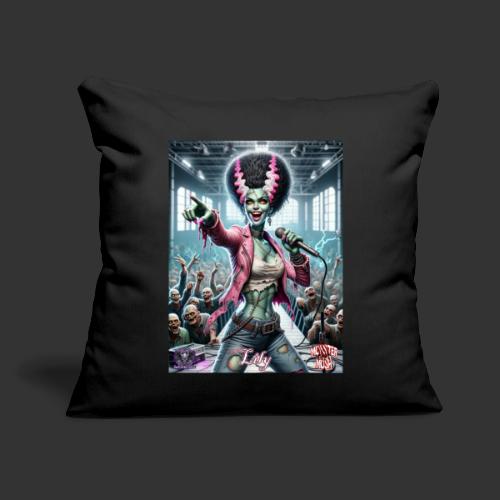 Monster Mosh 2024 Tour Lily Singer #DL-001 - Throw Pillow Cover 17.5” x 17.5”