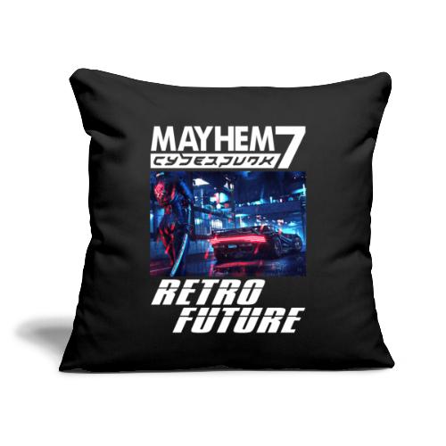 M7 Cyberpunk - Throw Pillow Cover 17.5” x 17.5”
