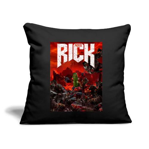 Pickle Doom - Throw Pillow Cover 17.5” x 17.5”