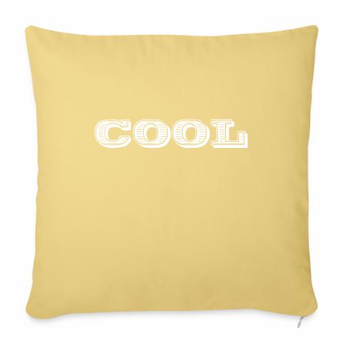 Cool - Throw Pillow Cover 17.5” x 17.5”