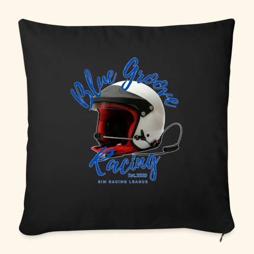 BGR Helmet - Throw Pillow Cover 17.5” x 17.5”