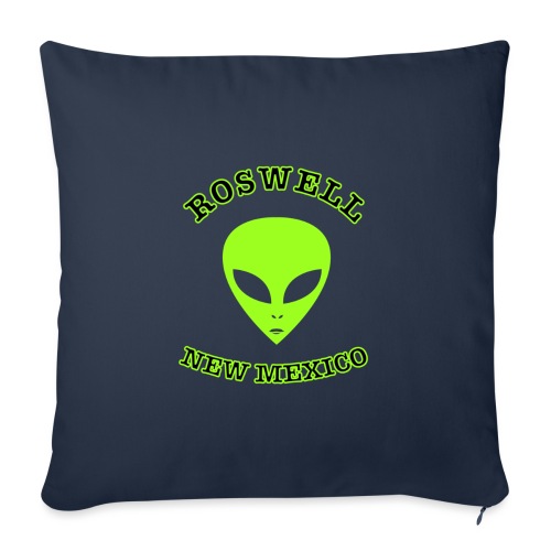 Roswell New Mexico - Throw Pillow Cover 17.5” x 17.5”