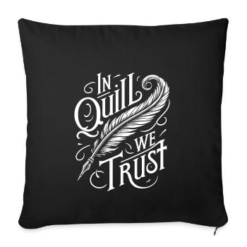 Renaissance Fair Outfit Medieval Ren Faire - Throw Pillow Cover 17.5” x 17.5” - black - Front