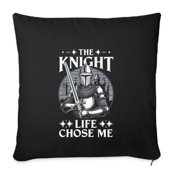 Renaissance Fair Outfit Medieval Ren Faire - Throw Pillow Cover 17.5” x 17.5” - black - Front
