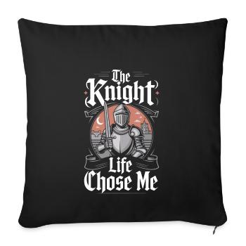 Renaissance Fair Outfit Medieval Ren Faire - Throw Pillow Cover 17.5” x 17.5” - black - Front