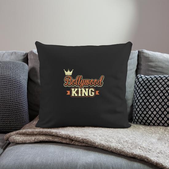 Bollywood King Funny Indian Hindi Movie Dance Cute' Throw Pillow Cover 18” x  18” | Spreadshirt