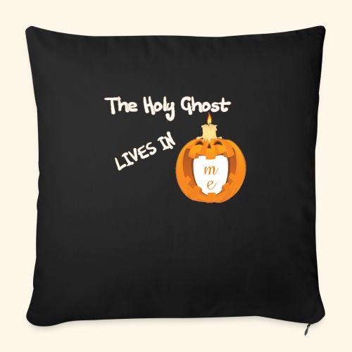 religious Halloween shirt - Throw Pillow Cover 17.5” x 17.5”