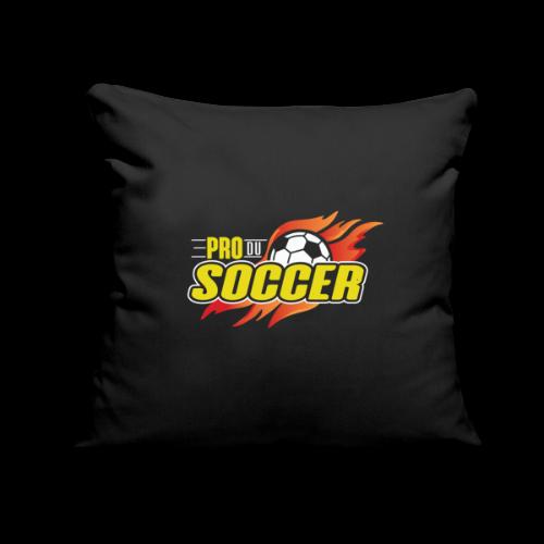 Pro du Soccer - Throw Pillow Cover 17.5” x 17.5”
