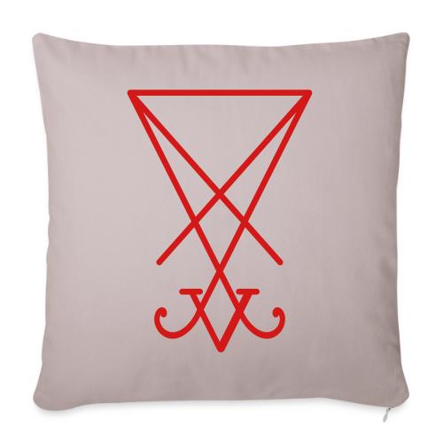 Lucifer Sigil - Throw Pillow Cover 17.5” x 17.5”
