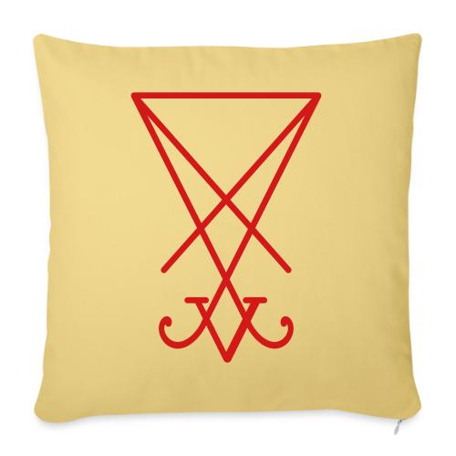 Lucifer Sigil - Throw Pillow Cover 17.5” x 17.5”