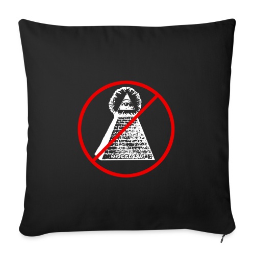 Illuminati - Throw Pillow Cover 17.5” x 17.5”