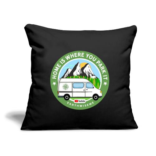 Van Home Travel / La maison est l’endroit où vous la garez / Van - Housse de coussin décorative