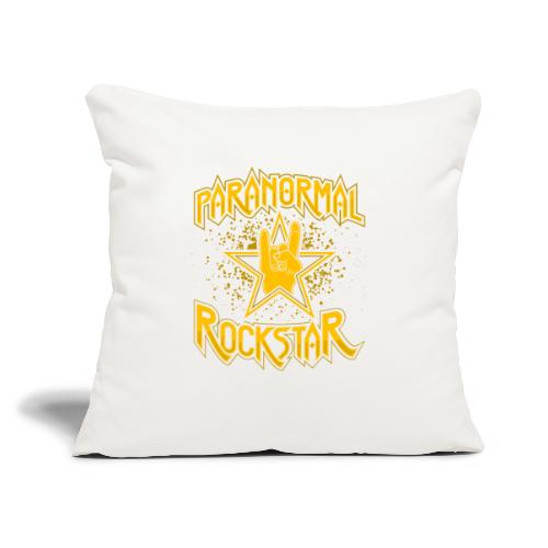 Paranormal Rockstar - Throw Pillow Cover 17.5” x 17.5”