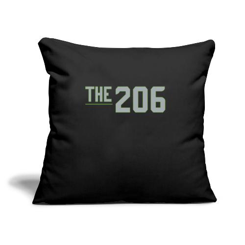 THE | 206 - Game Day Glory - Local Collection - Throw Pillow Cover 17.5” x 17.5”