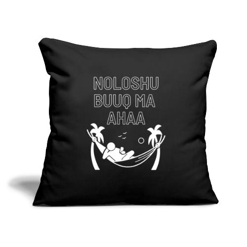 NoloshaBuuqMa aha Somali clothes - Throw Pillow Cover 17.5” x 17.5”