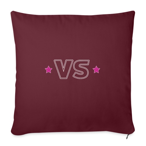 Video Star VS - Throw Pillow Cover 17.5” x 17.5”