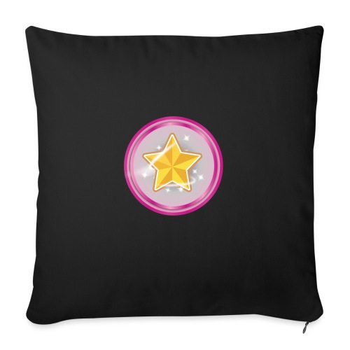 Video Star Pro - Light Mode - Throw Pillow Cover 17.5” x 17.5”
