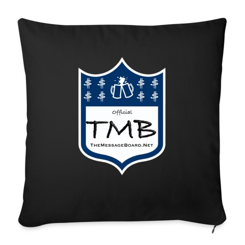 TMB Leage Logo - Throw Pillow Cover 17.5” x 17.5”