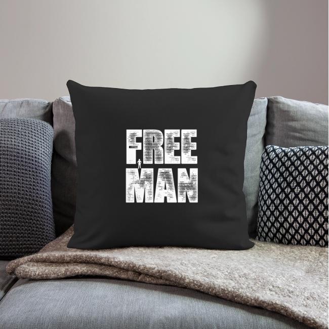 FREE MAN - White Graphic