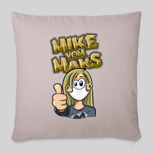 Mike vom Mars - Throw Pillow Cover 17.5” x 17.5”