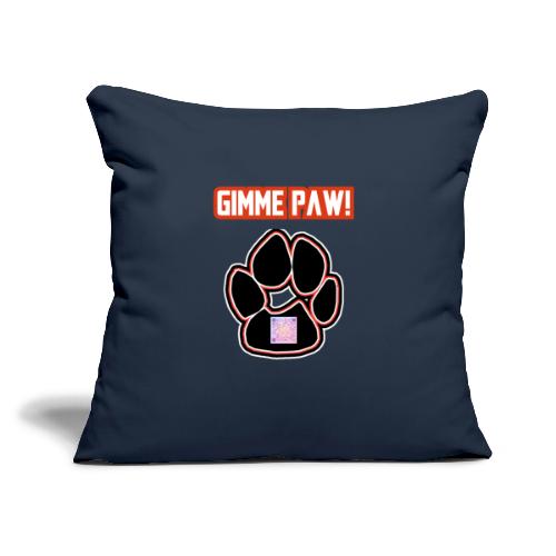 Jack-Jack’s Paw (Proceeds go to ASPCA!) - Throw Pillow Cover 17.5” x 17.5”