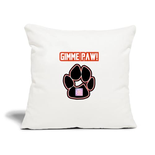 Jack-Jack’s Paw (Proceeds go to ASPCA!) - Throw Pillow Cover 17.5” x 17.5”