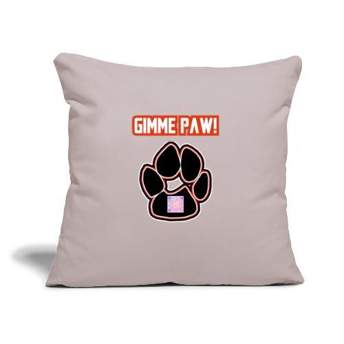 Jack-Jack’s Paw (Proceeds go to ASPCA!) - Throw Pillow Cover 17.5” x 17.5”