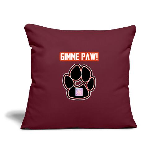 Jack-Jack’s Paw (Proceeds go to ASPCA!) - Throw Pillow Cover 17.5” x 17.5”