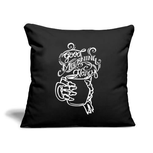 Good Mourning Nancy Logo - Throw Pillow Cover 17.5” x 17.5”