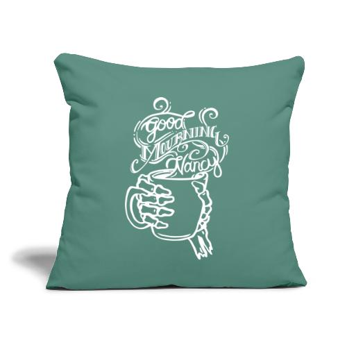 Good Mourning Nancy Logo - Throw Pillow Cover 17.5” x 17.5”