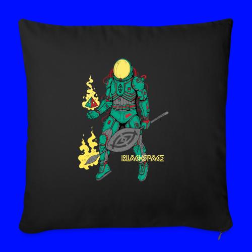 Afronaut - Throw Pillow Cover 17.5” x 17.5”