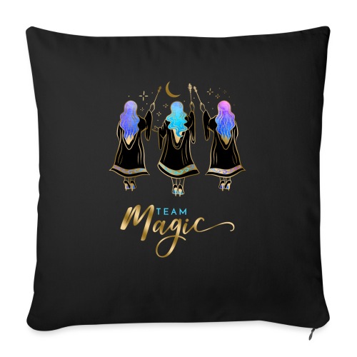 Team Magic - Throw Pillow Cover 17.5” x 17.5”