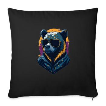 Shop high-quality unique Depression T-Shirts desig - Throw Pillow Cover 17.5” x 17.5” - black - Front