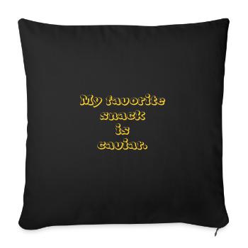 Frasier - kelsey grammer - Throw Pillow Cover 17.5” x 17.5” - black - Front