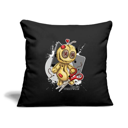 disconnect - Throw Pillow Cover 17.5” x 17.5”