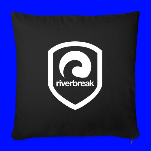 Riverbreak-T-Shirt - Throw Pillow Cover 17.5” x 17.5”